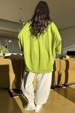 Lagen Nola Oversized Sweat Olive
